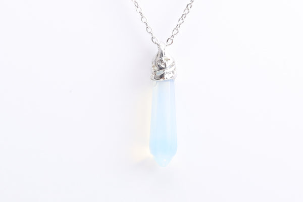Splendid Opalite Point Necklace