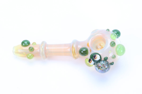 Deluxe Brown Eyed Turtle Hand Pipe