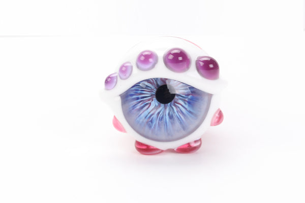 Pink Eye All Seeing Eye Hand Pipe