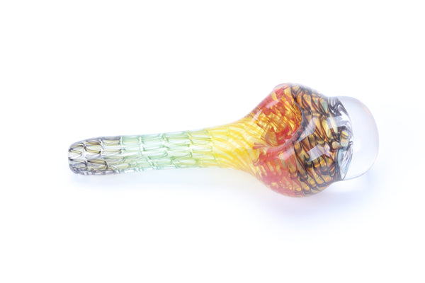 Large Rainbow Coil Hand Pipe