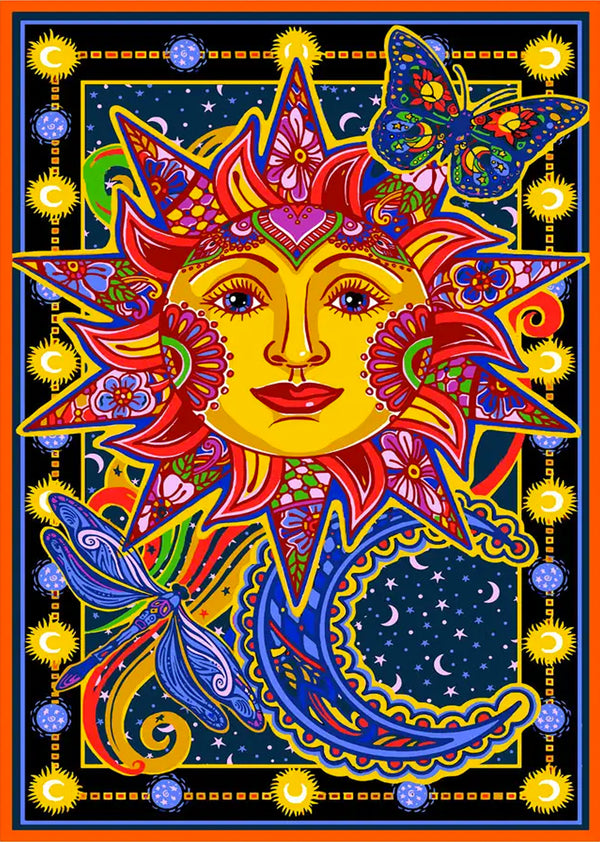 Flying Solar 3D Tapestry