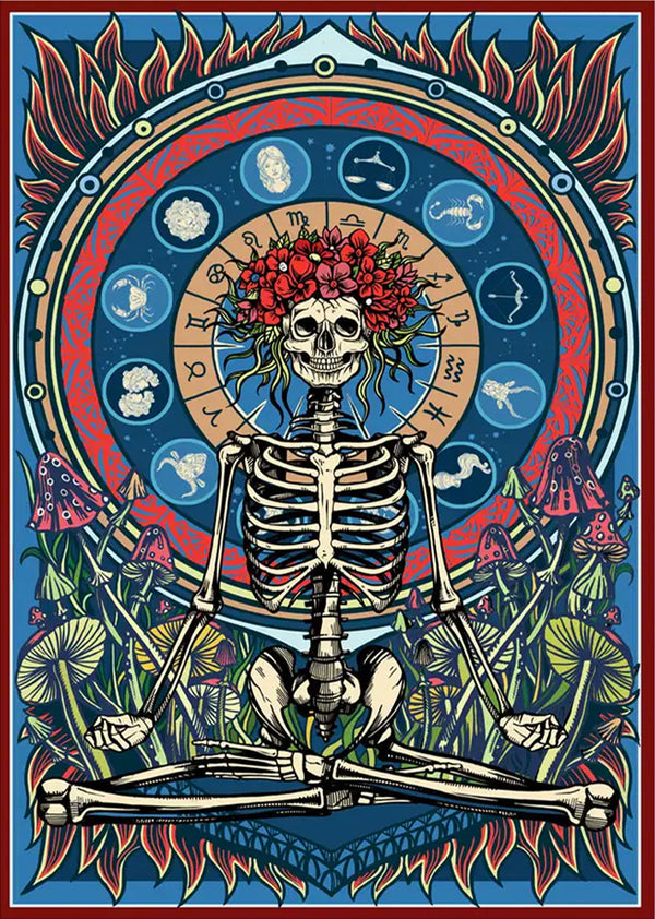 Crown of Meditation 3D Tapestry