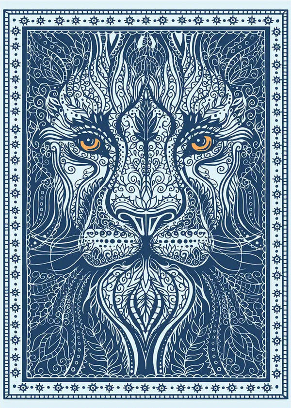 Lion's Mane 3D Tapestry