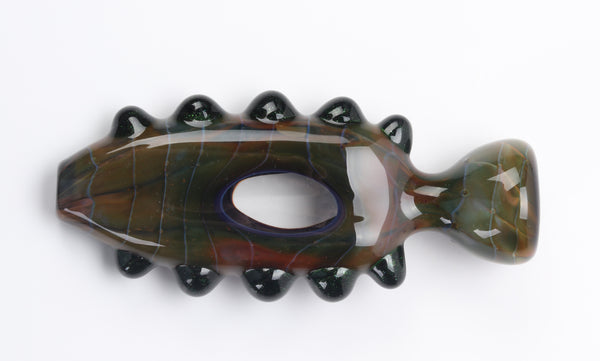 Lizard Skin Flat Hand Pipes
