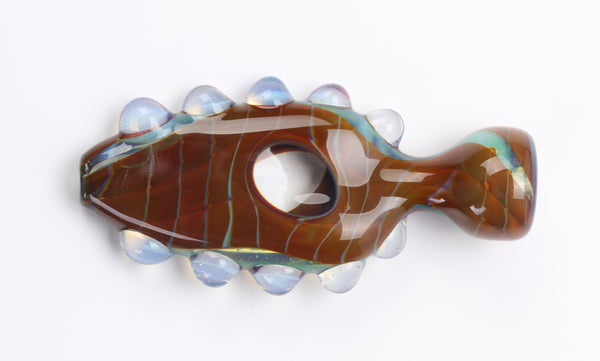 Lizard Skin Flat Hand Pipes