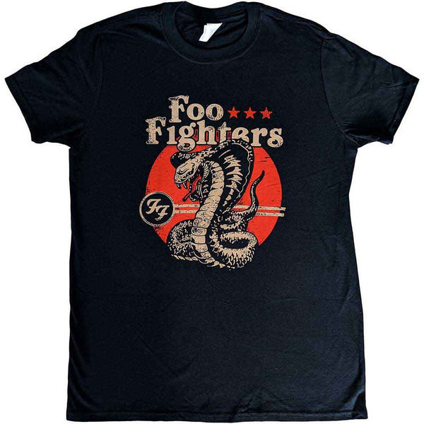 Foo Fighters Unisex T-Shirt: Cobra (Ex-Tour) (Medium)