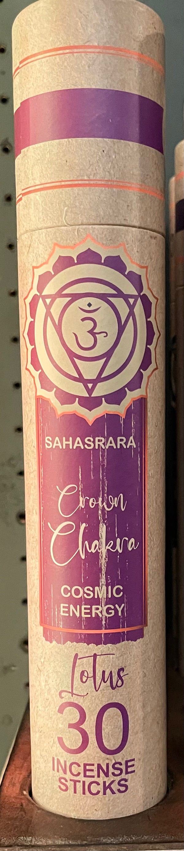 Organic by Nature Chakra Incense sticks w/ Burner