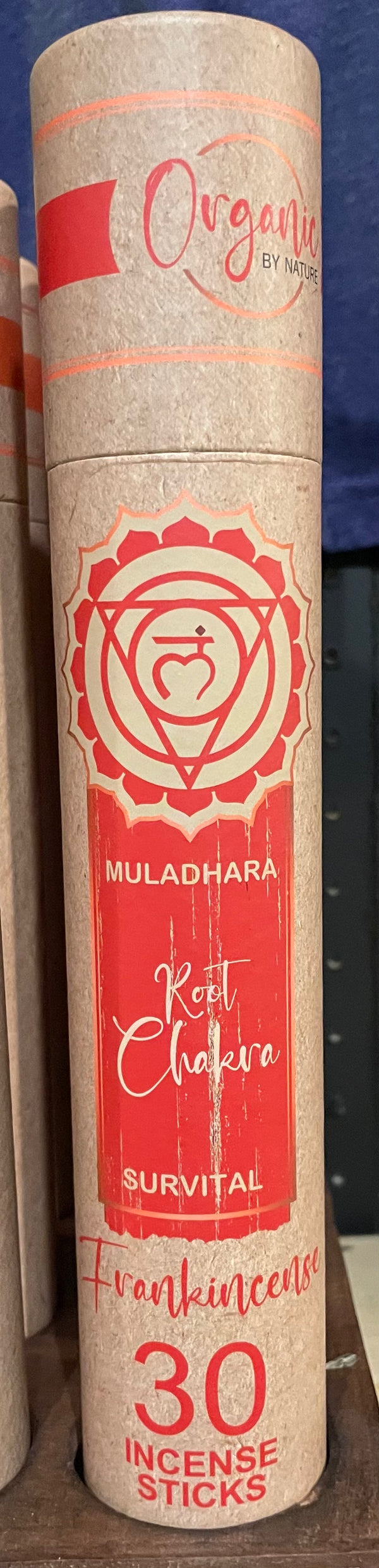 Organic by Nature Chakra Incense sticks w/ Burner