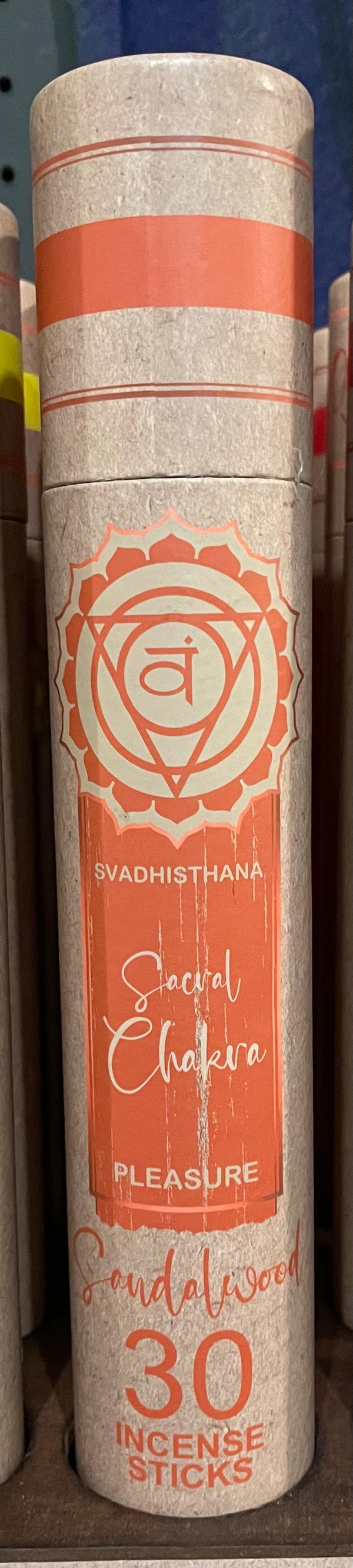 Organic by Nature Chakra Incense sticks w/ Burner