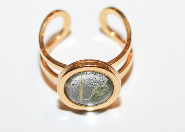 River City Oddities Secret Stoner Gold Ring