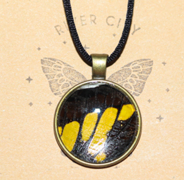 River City Oddities Giant Swallowtail Necklace