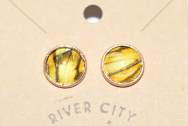 River City Oddities Canadian Tiger Swallowtail Earrings