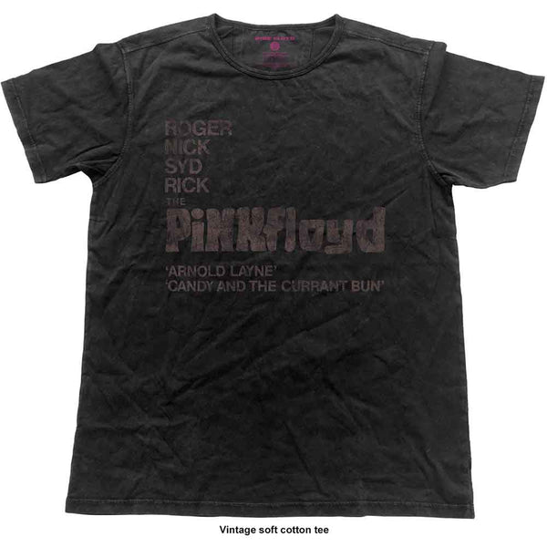 Pink Floyd Unisex Vintage T-Shirt: Arnold Layne Demo (XL)