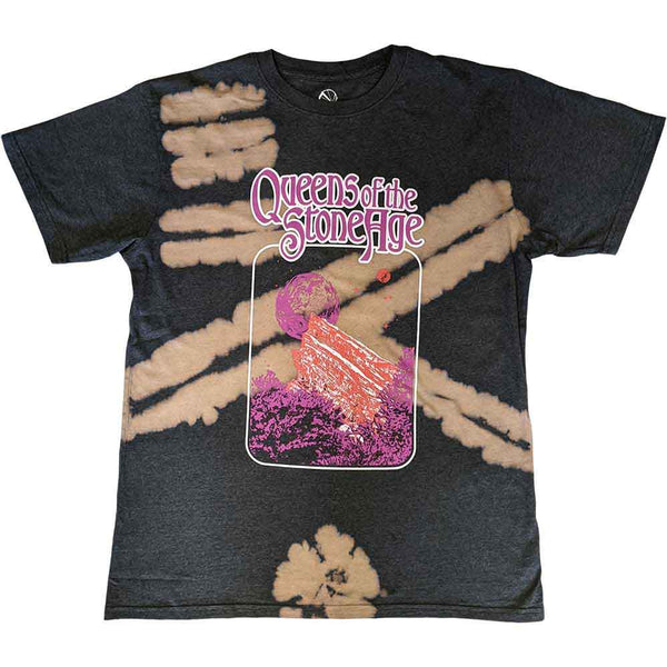 Queens Of The Stone Age Unisex T-Shirt: Planet Frame (Large)