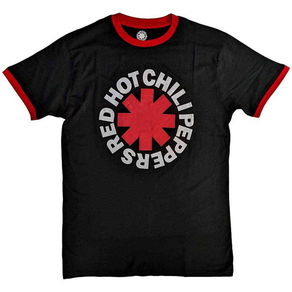 Red Hot Chili Peppers Unisex Ringer T-Shirt: Classic (Large)