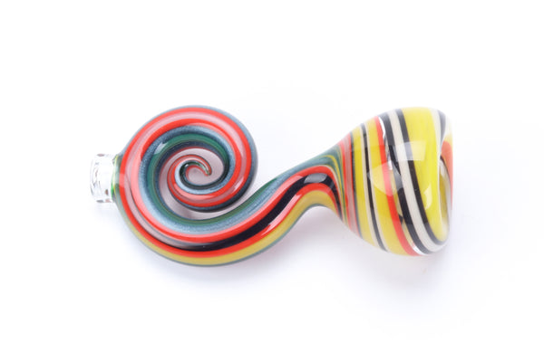 Spiraled Tail Hand Pipes