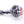 Load image into Gallery viewer, Deluxe Jem Hand Pipe - Red Blossom
