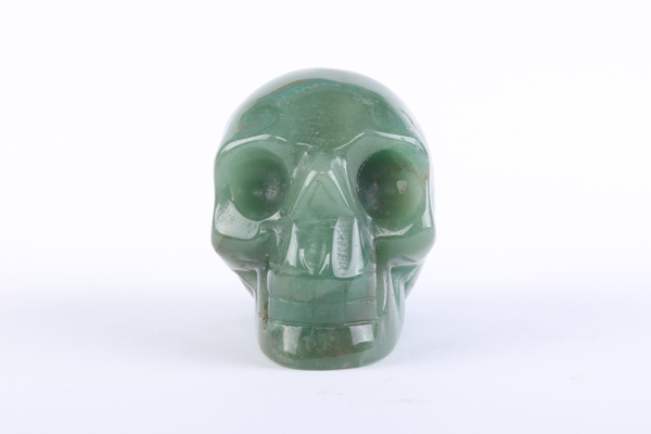 Green Aventurine Skull