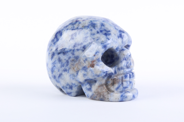 Sodalite Skull