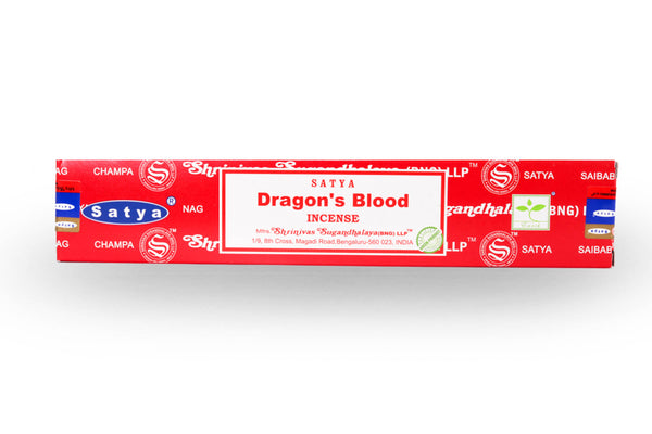 A mystical and enchanting blend of herbs and spices create one of the most bold and rich scents. Dragon's blood is a flowing incense that is perfect for the adventurer or wonderer at heart. Captivating and alluring, Dragon's Blood is a Mother Murphy's all time favorite scent.