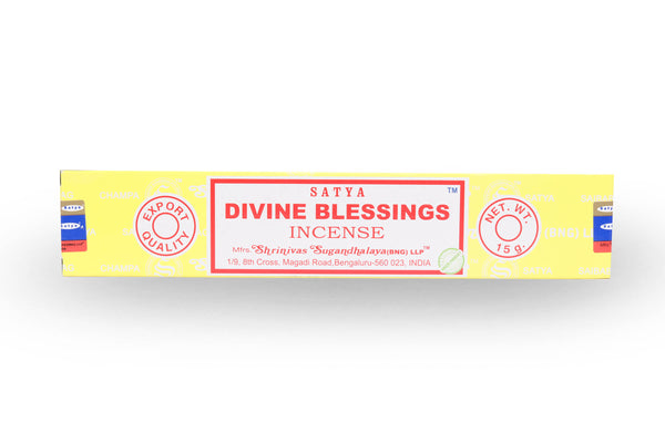 By creating a serene atmosphere, Divine Blessing Incense helps you dive into your inner self and focus on self love and peace. Filling any room with its warm and inviting aroma, this incense is perfect for any occasion.