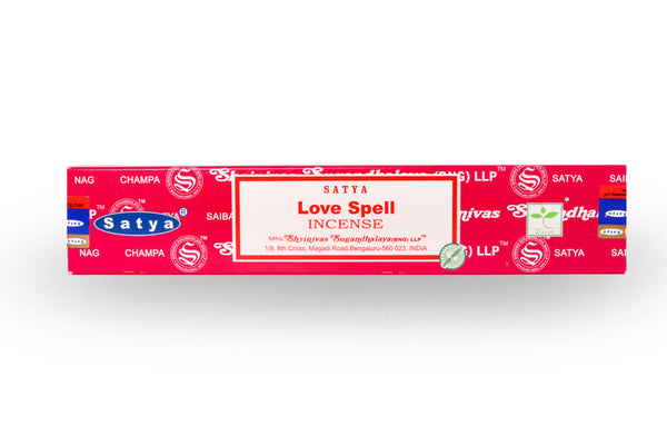 Love is in the air. And it's coming from your incense burning. Love Spell is a romantic and rich aroma that is formulated to attract love and enhance one's romantic relationships. Perfect for setting the mood or just to unwind and practice a little self love.