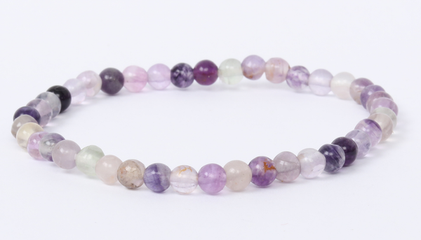 Rainbow Fluorite Bracelet 4mm