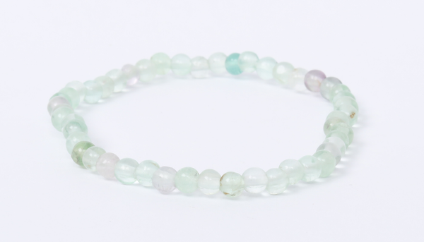 Green Fluorite Bracelet 4mm