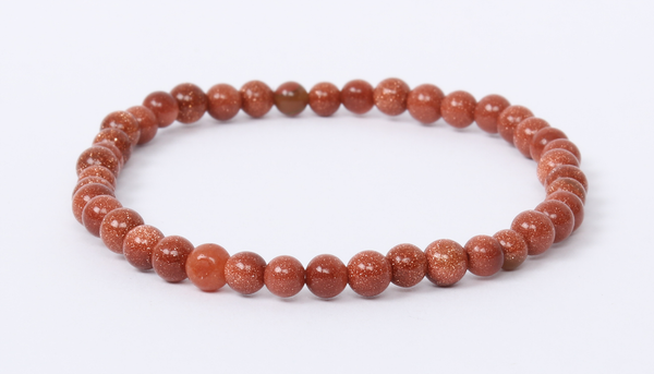 Goldstone Bracelet 4mm