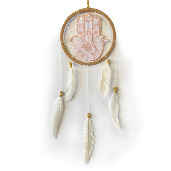 Dream Catcher Natural Hamsa