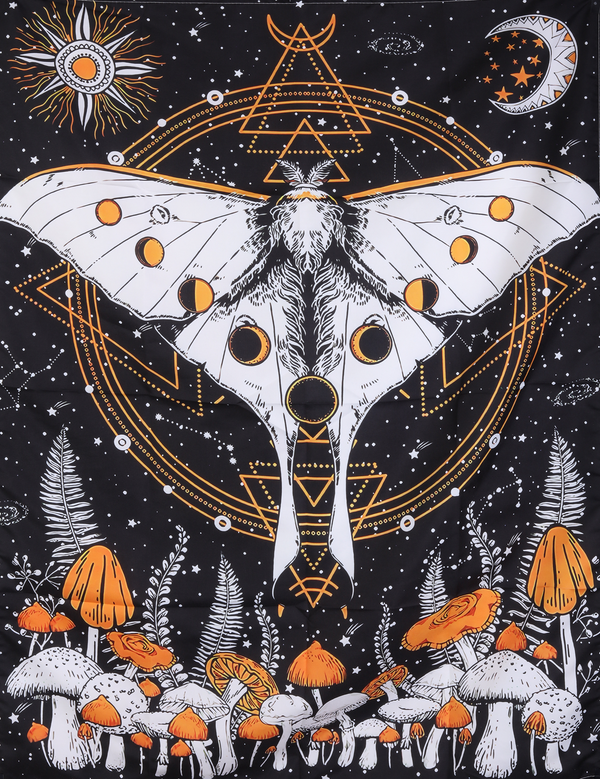 Celestial Moth Flag