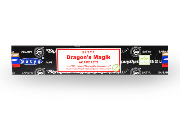 Dragon's Magik Incense is an enchanted blend of mysterious fragrances that evoke a sense of power and mystery. Perfect for those who seek to tap into the ancient magic of dragons, it creates a mystical and otherworldly atmosphere that ignites the imagination.