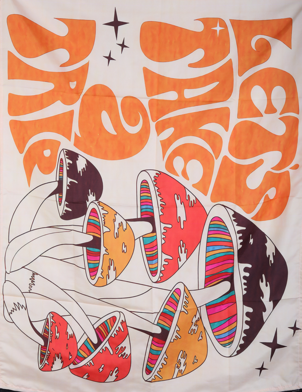 Mushroom Trip Flag