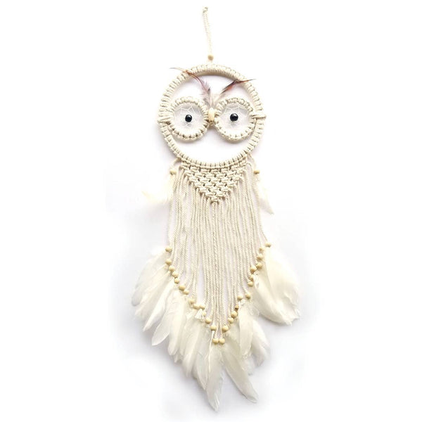 Dream Catcher Owl Natural