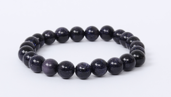 Blue Goldstone Bracelet 8mm