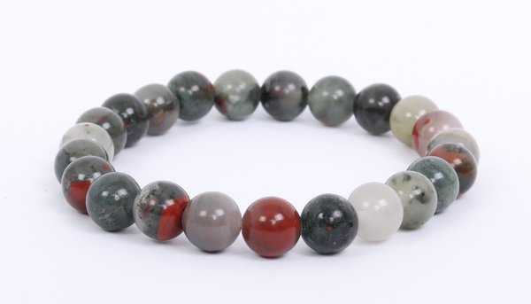 African Bloodstone Bracelet 8mm