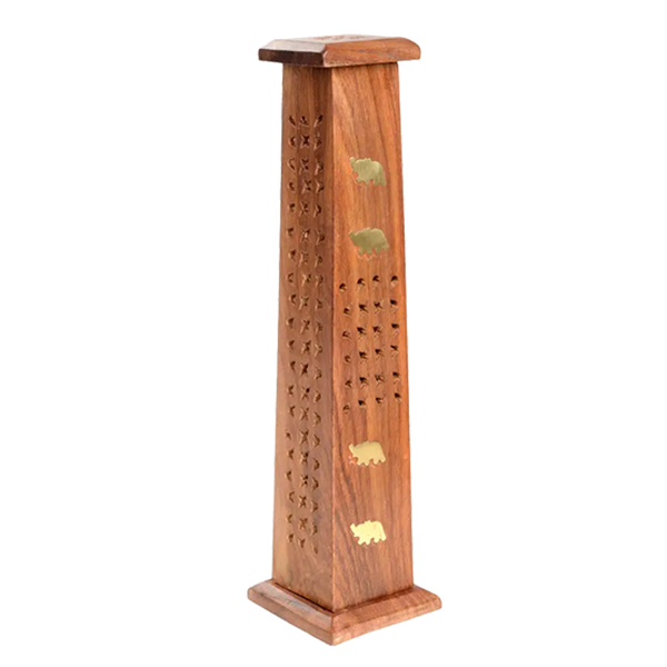 Wooden Incense Burner Towers