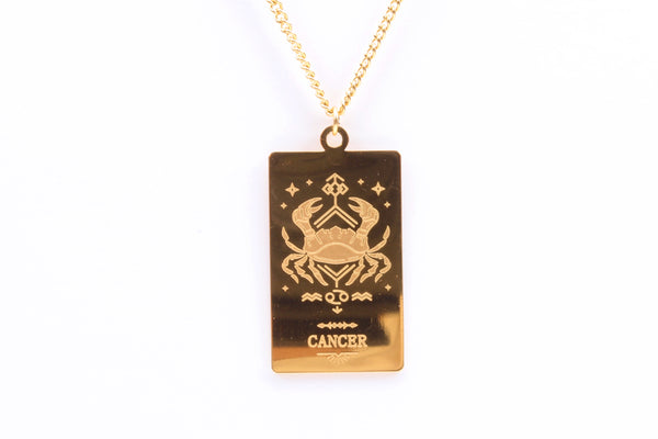 Zodiac Necklace: Cancer