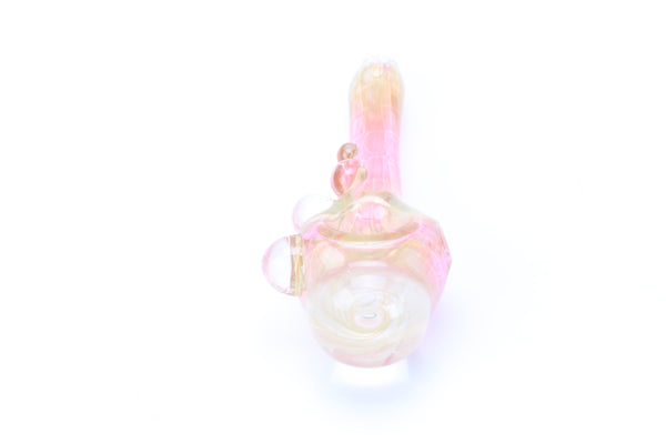 Large Pink Frost Hand Pipe