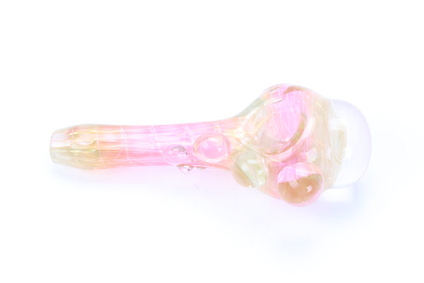 Large Pink Frost Hand Pipe