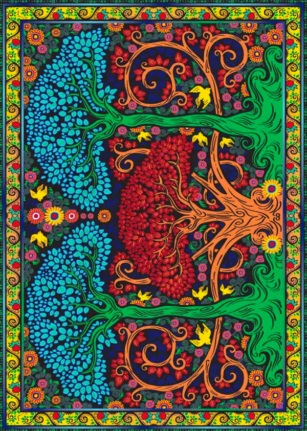 Three Trees 3D Tapestry