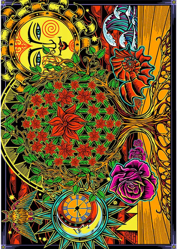 Flower of Life 3D Tapestry