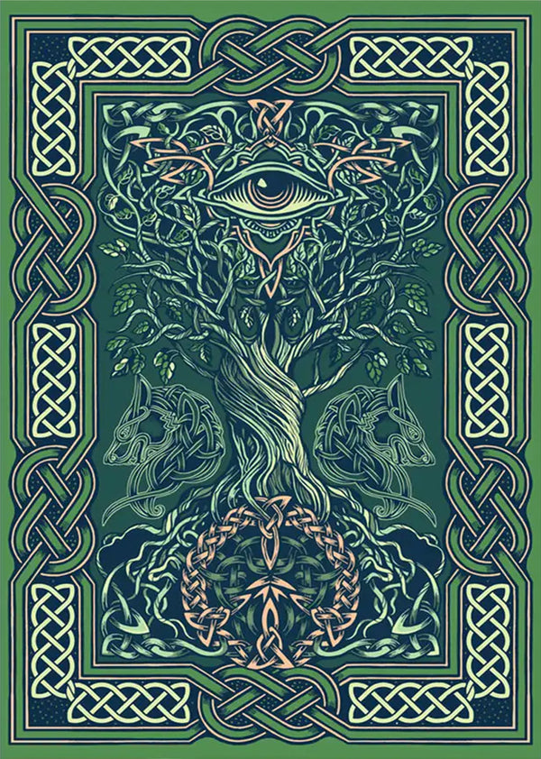 All Seeing Tree 3D Tapestry
