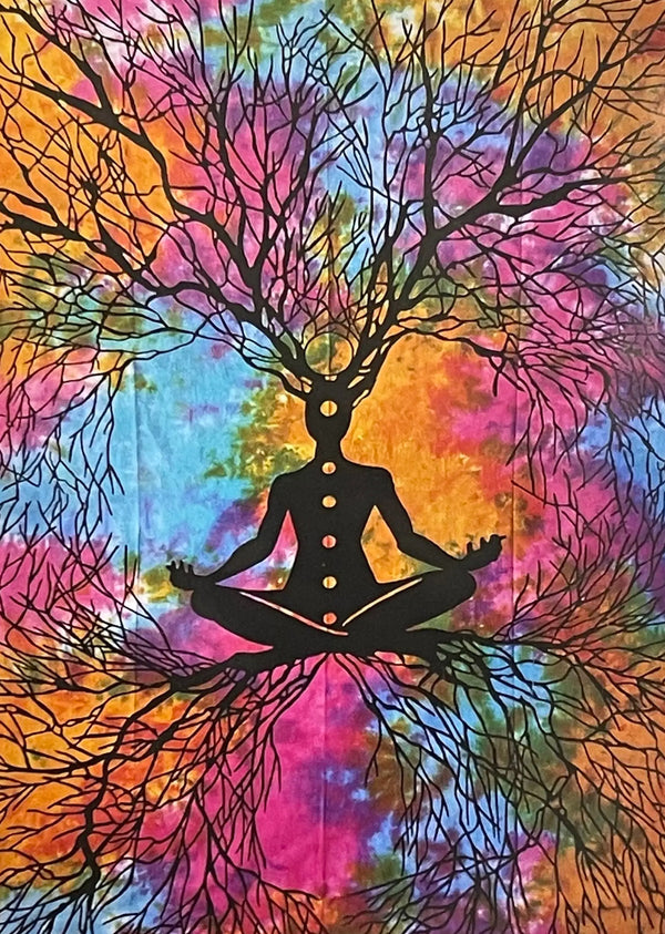 Meditation Tree Tapestry