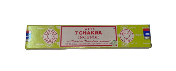 Satya Incense 7 Chakra 15g