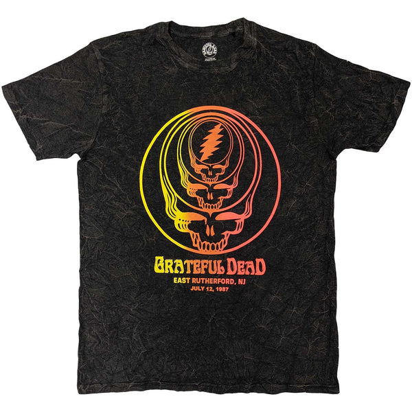 Grateful Dead Unisex T-Shirt: Concentric Skulls (Large)