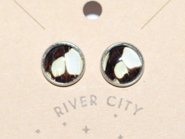 River City Oddities Tailed Jay Butterfly Earrings