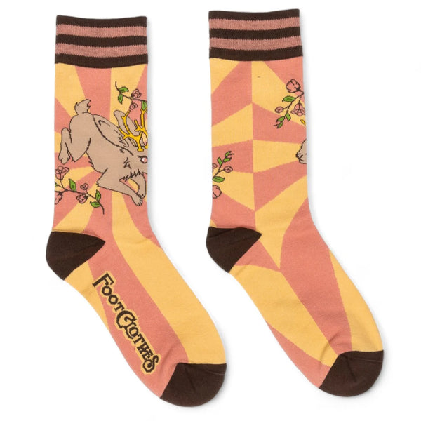 Jackalope Crew Socks