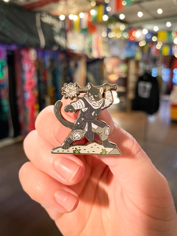 Wonder Relics- Cat Warrior Pin