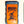 Load image into Gallery viewer, Wooden dugout with blue top and orange front featuring printed graphic art
